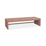 Clio sofa table 150 x 70 x 40 cm recycled teak brushed and stainless steel