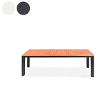 Florence aluminum front extension table 230/160x100x77 cm Certified Teak GRADE A with aluminum frame