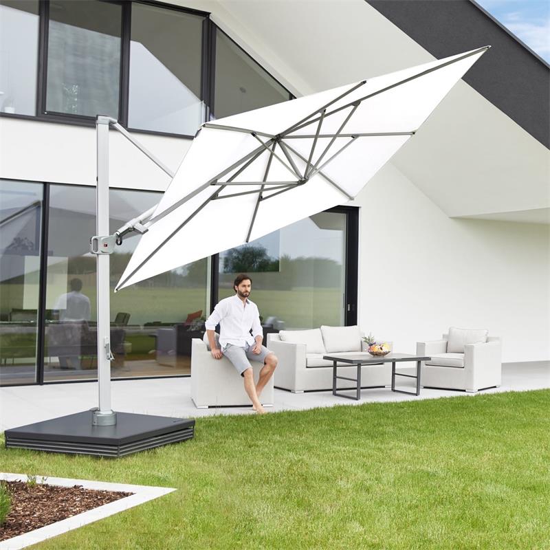 Knirps cantilever parasol square 320x320 cm