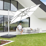 Knirps cantilever parasol square 320x320 cm