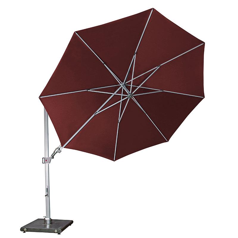 Parasol pendulaire Knirps d'environ 340 cm avec réglage en hauteur