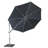 Parasol pendulaire Knirps d'environ 340 cm avec réglage en hauteur