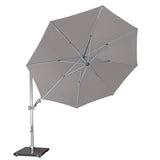 Parasol pendulaire Knirps d'environ 340 cm avec réglage en hauteur