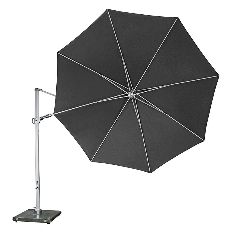 Parasol pendulaire Knirps d'environ 340 cm avec réglage en hauteur