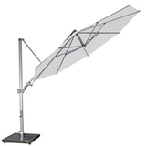 Parasol pendulaire Knirps d'environ 340 cm avec réglage en hauteur