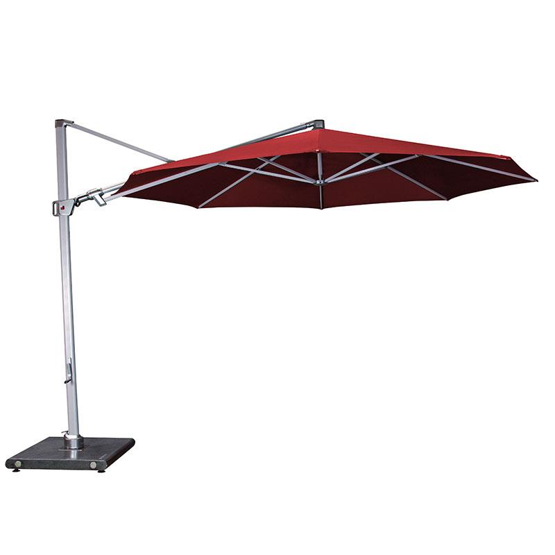 Parasol pendulaire Knirps d'environ 340 cm avec réglage en hauteur