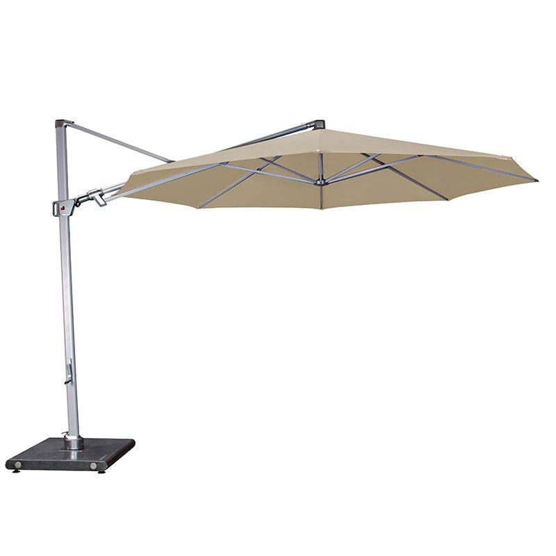 Parasol pendulaire Knirps d'environ 340 cm avec réglage en hauteur