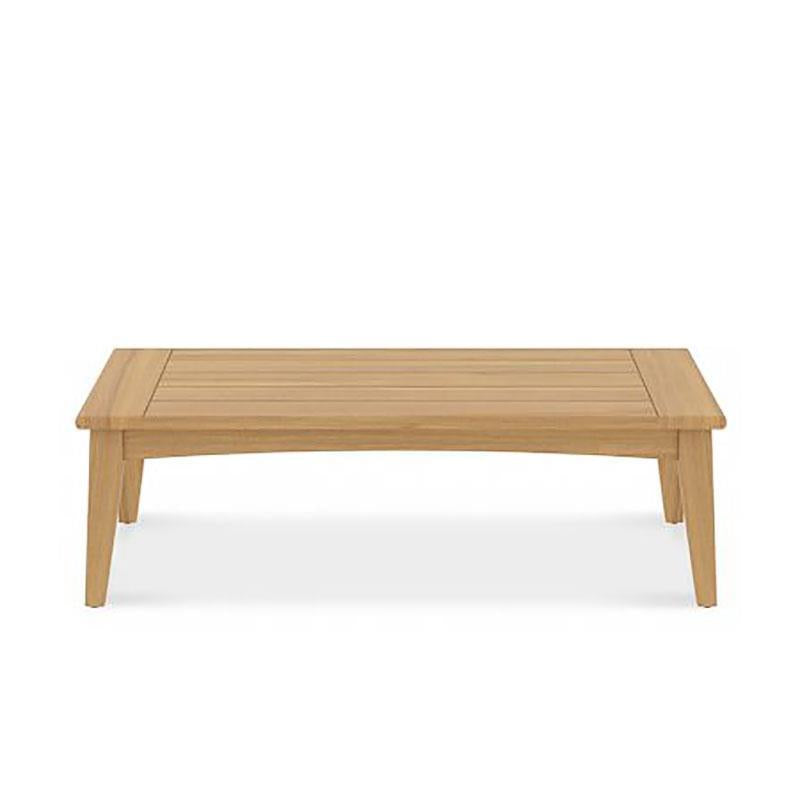 Piedra coffee table rectangular 130 x 70 x 40cm Certified teak GRADE A