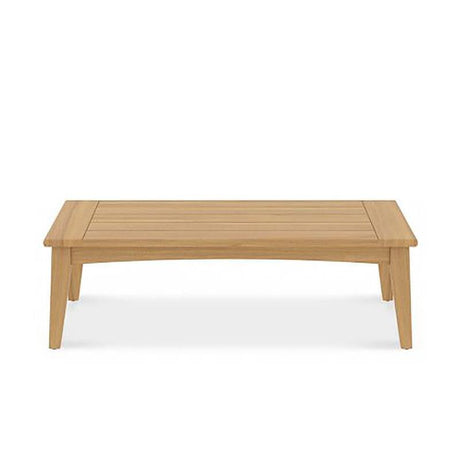 Piedra coffee table rectangular 130 x 70 x 40cm Certified teak GRADE A