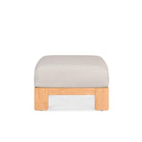 Canapé pouf/tabouret Rae 75 x 75 x 39 cm - Teck recyclé