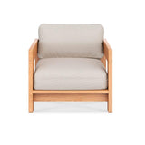 Rae Sofa 1-Sitzer  84 x 88 x 63,5 cm - Recycled Teakholz