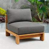 Rae Sofa Middle Module 1-Seater 75 x 88 x 63 cm - Recycled Teak