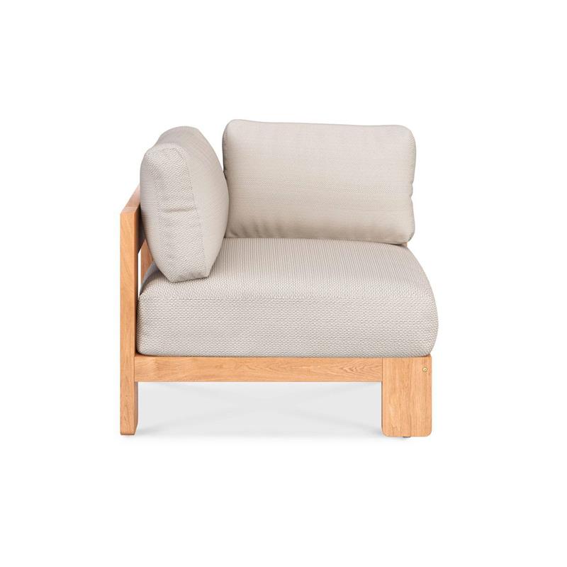 Rae Sofa Corner Module 88 x 88 x 63.5 cm - Recycled Teak