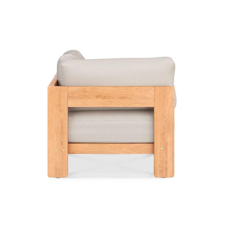 Rae Sofa Eckmodul  88 x 88  x 63,5 cm - Recycled Teakholz