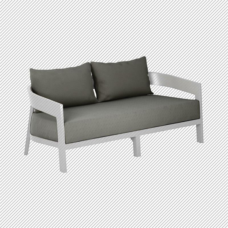 Auflagenset für Vento 2-Sitzer Sofa Sitz- u. Rückenkissen Sunproof 3-teilig