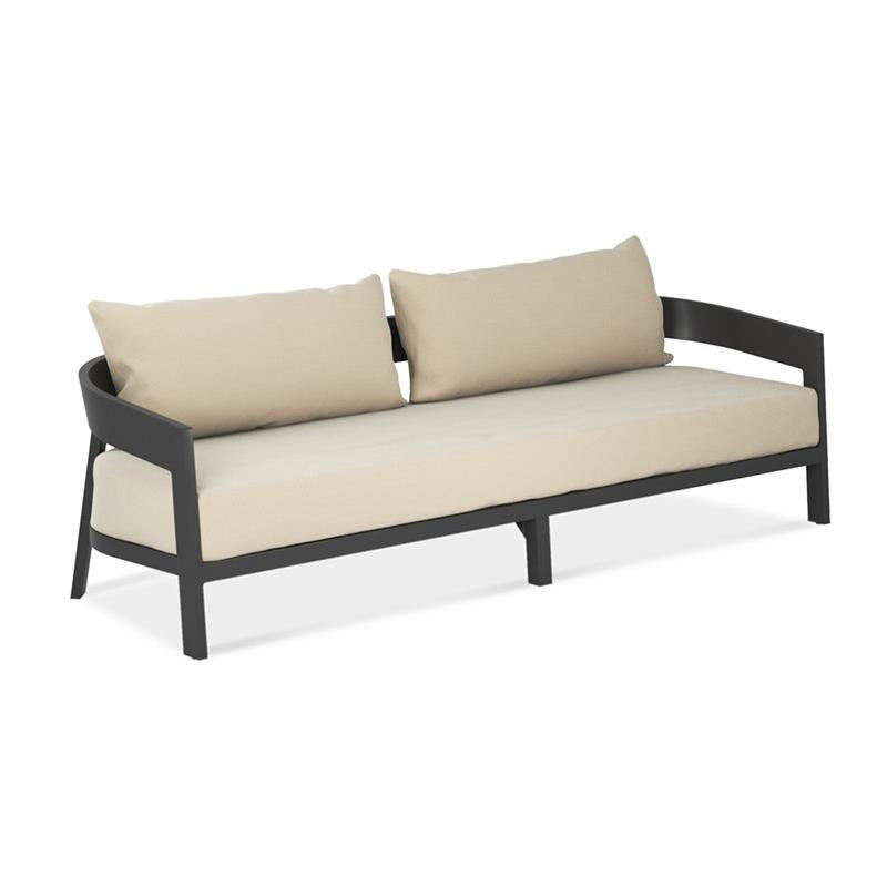 Auflagenset für Vento 3-Sitzer Sofa Sitz- u. Rückenkissen Sunproof 3-teilig