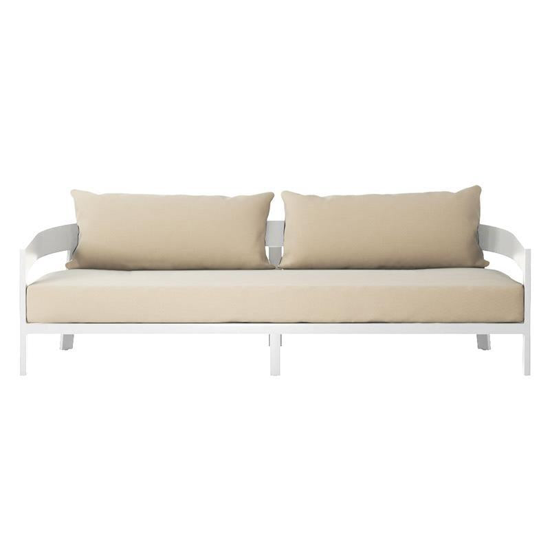 Vento Aluminium Sofa 3 Sitzer  240 x 86,3 x 67 cm