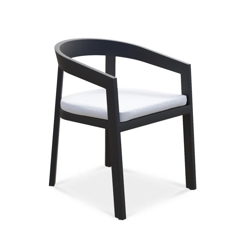 Vento aluminum dining chair 55 x 65 x 73 cm