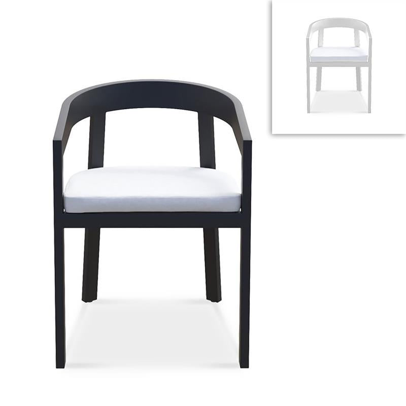 Vento aluminum dining chair 55 x 65 x 73 cm