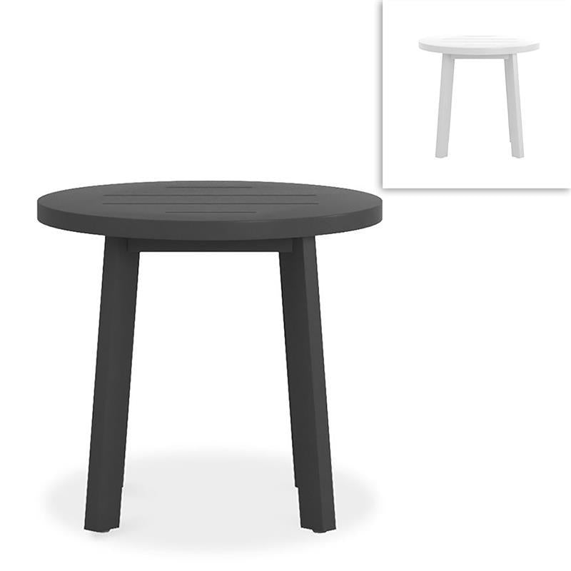 Vento aluminum side table 55 x 55 x 50 cm