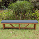 Vineyard bench cushion for bench without backrest 230x40 cm SunProof