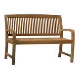 Banc de jardin Comforteck 120 cm - teck certifié GRADE A