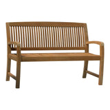 Banc de jardin Comforteck 130 cm - teck certifié GRADE A