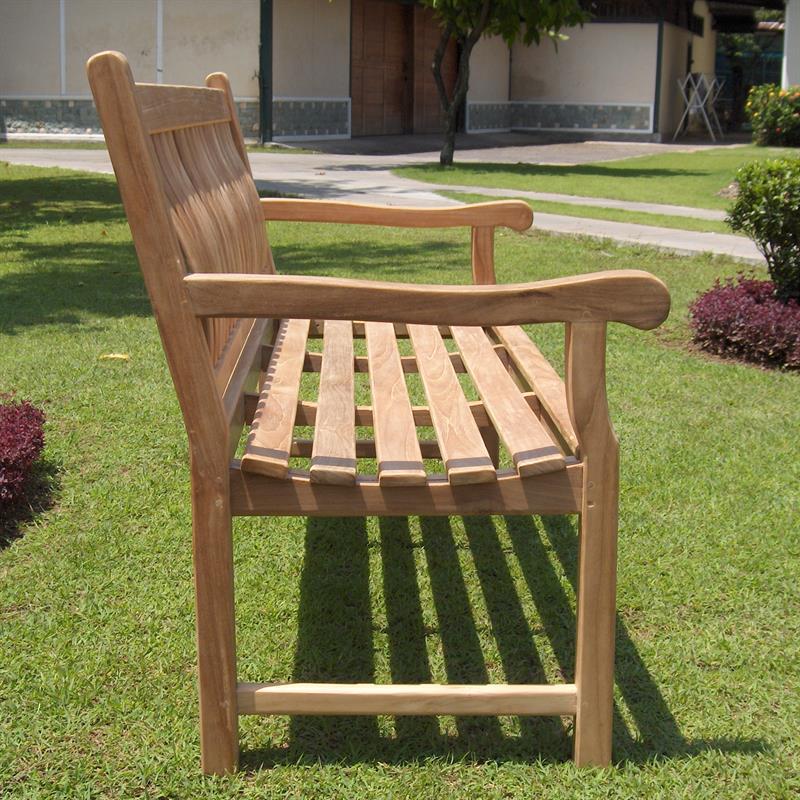 Florida Classic Garden Bench 130 cm - Certified Teak GRADE A