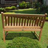 Banc de jardin Florida Classic 130 cm - Teck certifié GRADE A