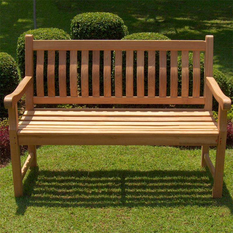 Florida Classic Garden Bench 130 cm - Certified Teak GRADE A