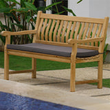 Banc de jardin Florida Classic 130 cm - Teck certifié GRADE A