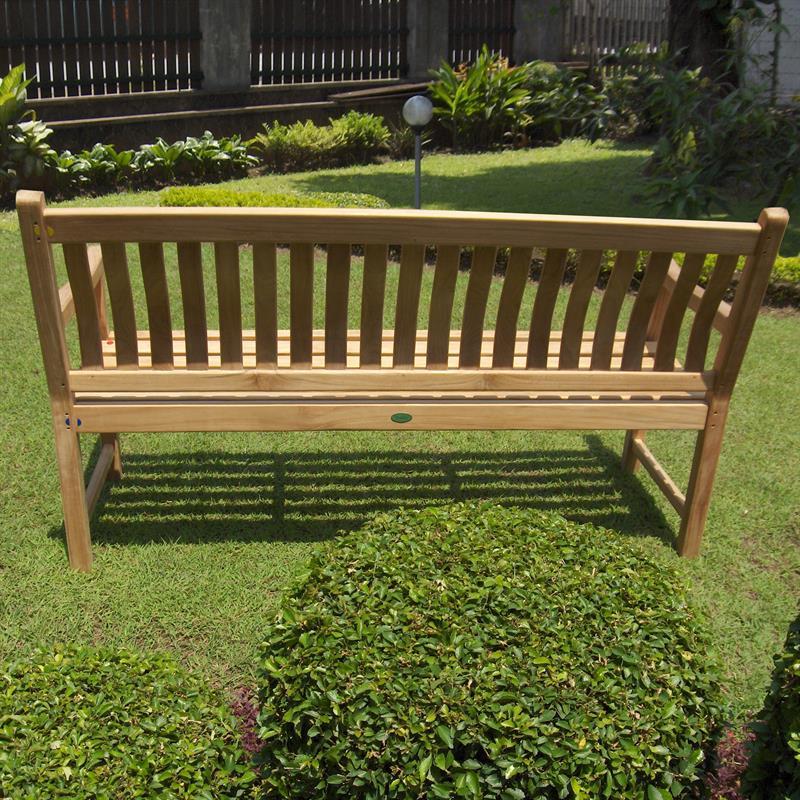 Banc de jardin Florida Classic 180 cm - Teck certifié GRADE A