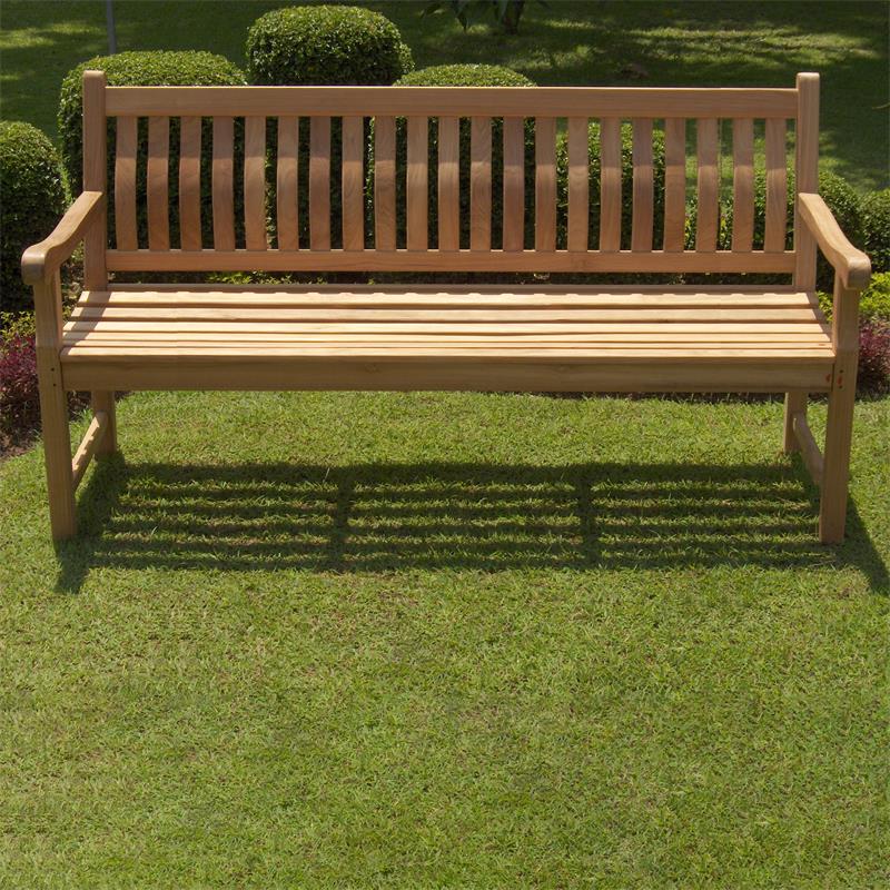 Banc de jardin Florida Classic 200 cm - Teck certifié GRADE A