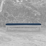 Bench cushion for bench without backrest 214x40 cm SunProof