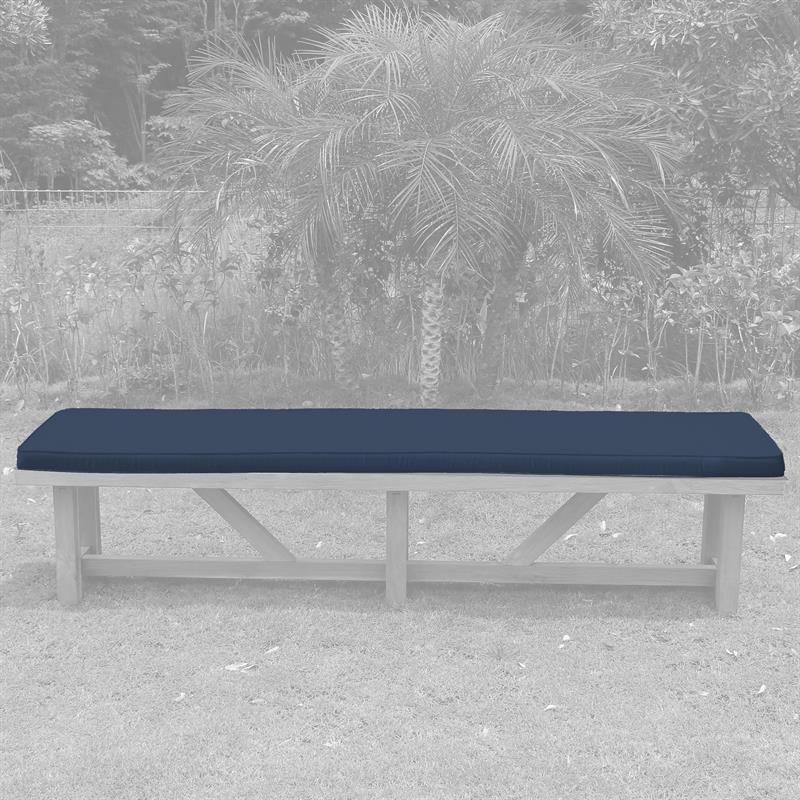 Vineyard bench cushion for bench without backrest 230x40 cm SunProof