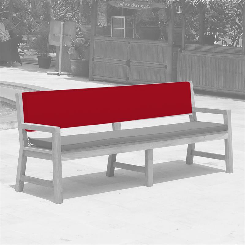 Dusun bench cushion back for 230cm bench with armrest 218 x 43 cm Nagata