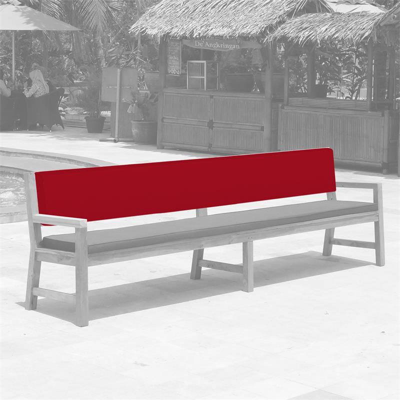 Dusun back cushion for 300 cm bench with armrest 288x43 cm SunProof