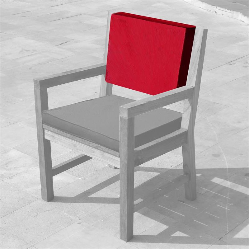 Fauteuil à dossier édition Dusun 50 x 46 x 5 cm SunProof Standard