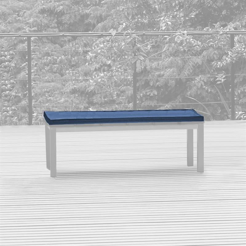 Bankauflage für Bank ohne Rückenlehne 130x45 cm Sunproof