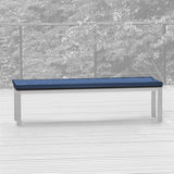 Bench cushion for bench without backrest 180x45 cm Sunproof