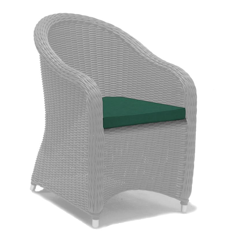 Coussin d'assise chaise Kubu avec accoudoir Nagata