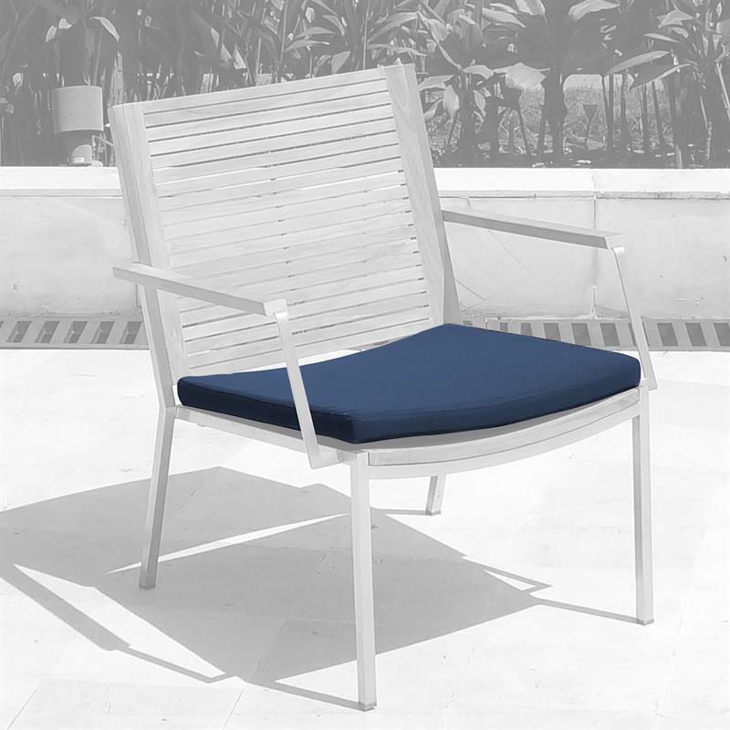 Coussin d'assise Ticino chaise longue 52x54x4cm SunProof