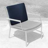 Chaise longue avec coussin de dossier Ticino 59x45x4cm SunProof