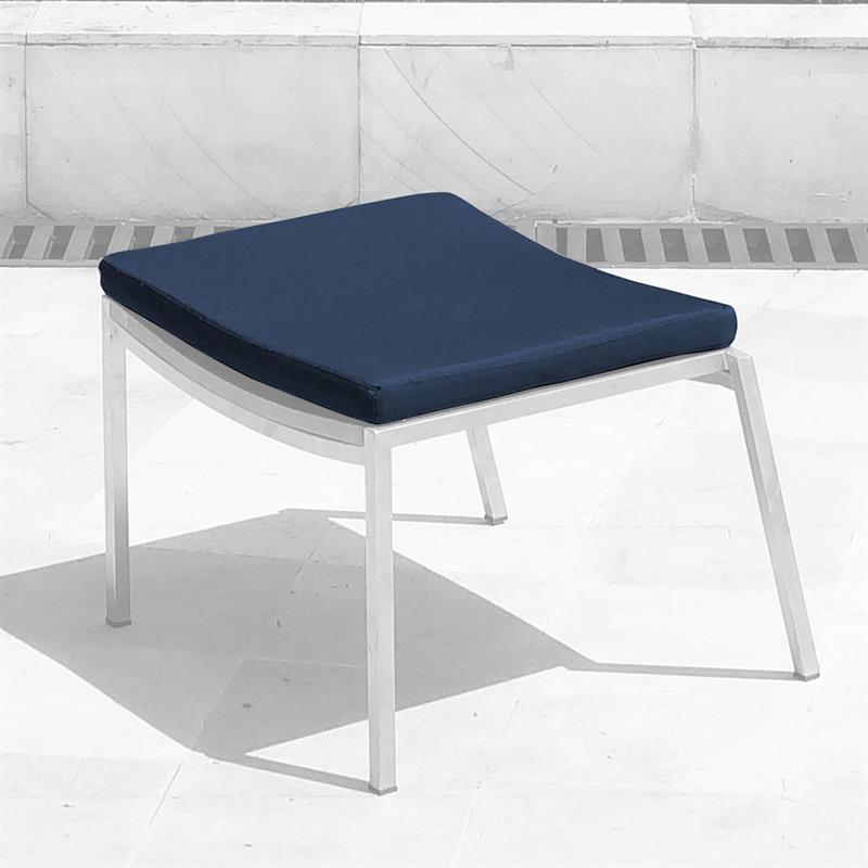 Tessin Seat Cushion Footstool Lounge Chair 54x44x4cm SunProof