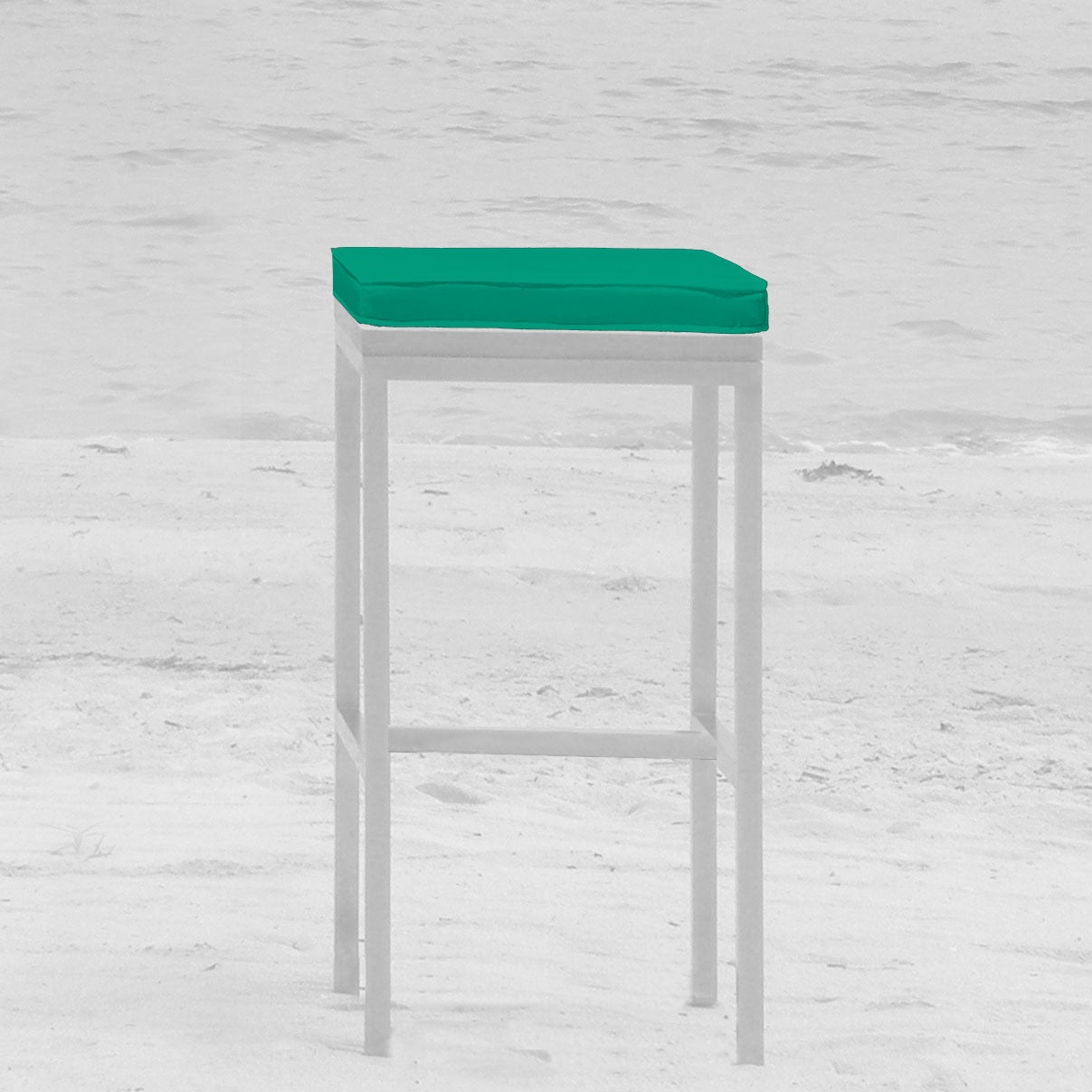 Sitzkissen für Florence und Zilart Bar Hocker 40 x 40cm Sunproof