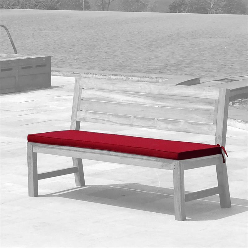 Dusun bench cushion for 154 cm bench without armrest 154 x 49 cm Nagata