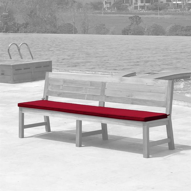 Dusun bench cushion for 230 cm bench without armrest 230 x 49 cm Nagata