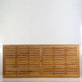 Briston Esstisch 220 x 100 x 76cm zertifiziertes Teak Grade A mit 6x6 cm Tischbeinen