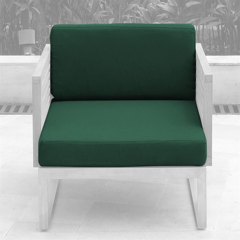 Ensemble de rembourrage Tessin module lounge module central/fauteuil épaisseur 12 cm Nagata 2 pièces