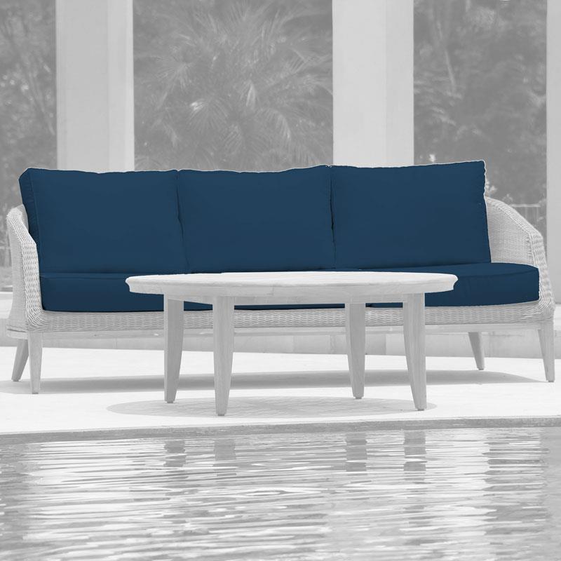 Auflagenset für Grace 3-Sitzer Sofa Sitz- u. Rückenkissen Sunproof 6-teilig